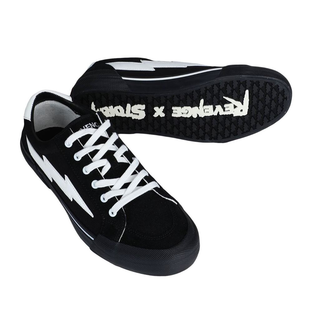 REVENGE x STORM Low Top Vol. 2 Black White Mens Size 13